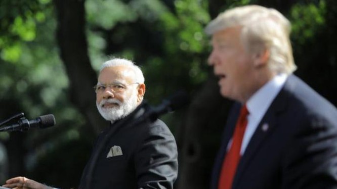 Từ ngày 25 - 26/6/2017, Thủ tướng Ấn Độ Narendra Modi tiến hành thăm Mỹ. Ảnh: Reuters