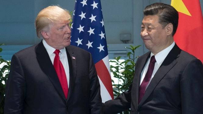 Tổng thống Mỹ Donald Trump và Chủ tịch Trung Quốc Tập Cận Bình. Ảnh: CNN