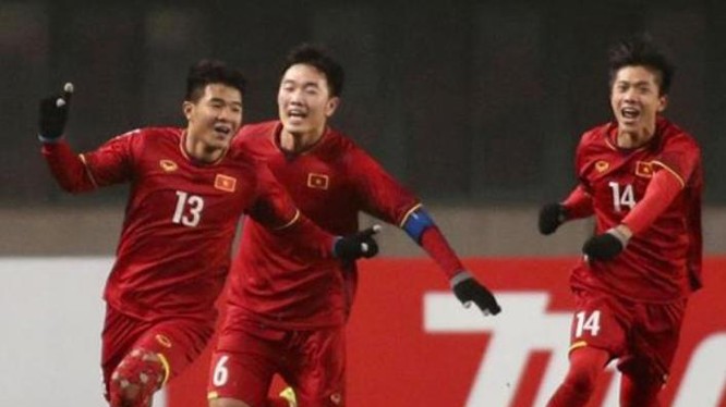 U23 Việt Nam giành chiến thắng trước đội bóng Iraq. 