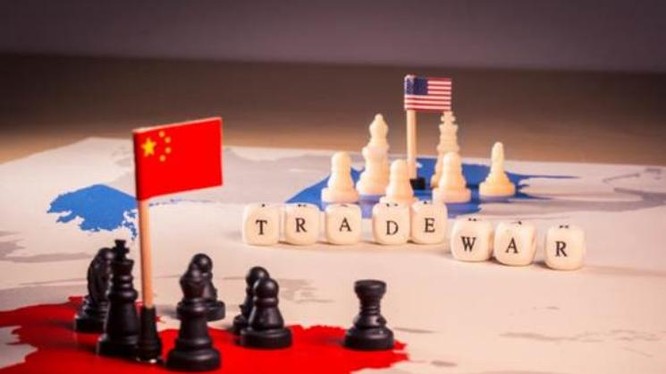 Chiến tranh thương mại Trung - Mỹ. Ảnh: Chinatimes.