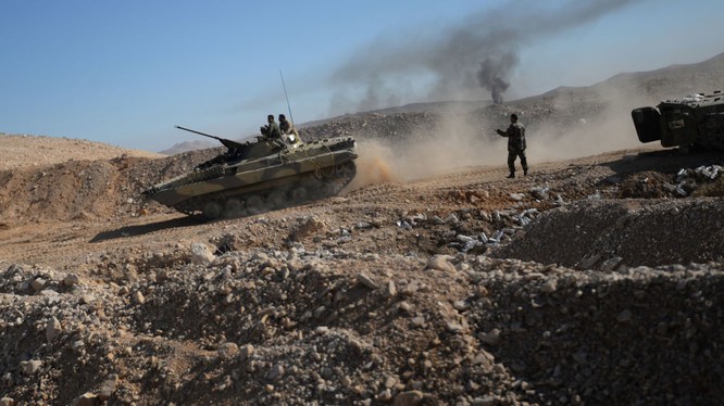 Xe tăng của quân đội Syria