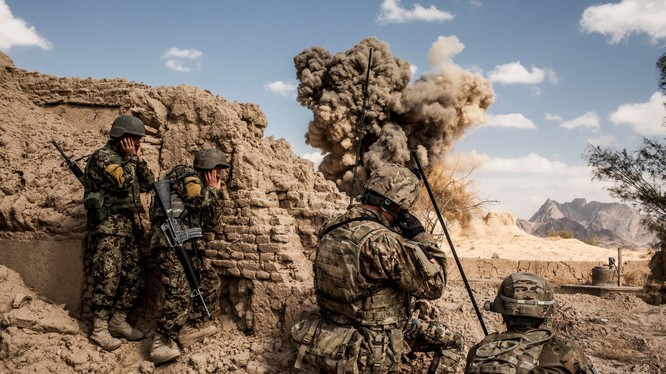 Lính Mỹ trên chiến trường Afghanistan