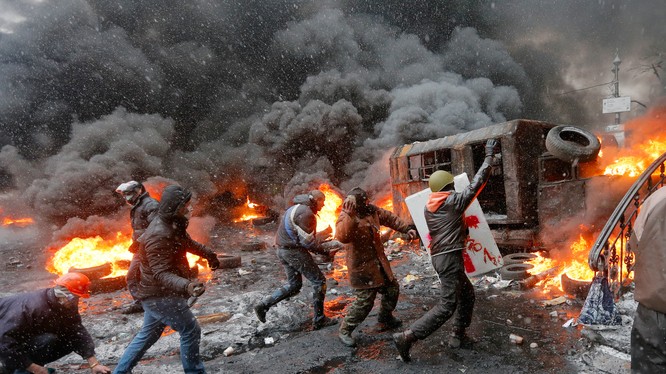 Bạo động ở Maidan đã dẫn tới lật đổ chính quyền tổng thống Yanukovych