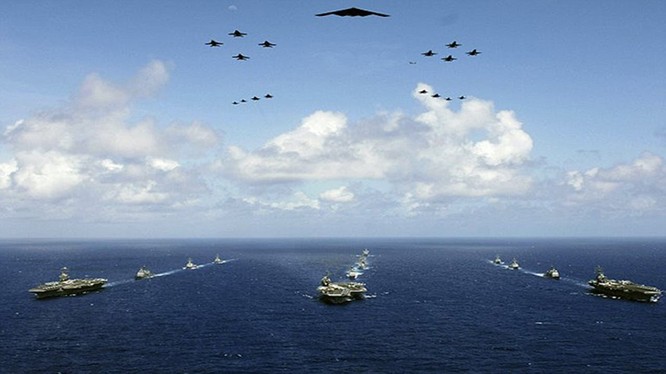 Một trong những cuộc tập trận RIMPAC do Mỹ tổ chức