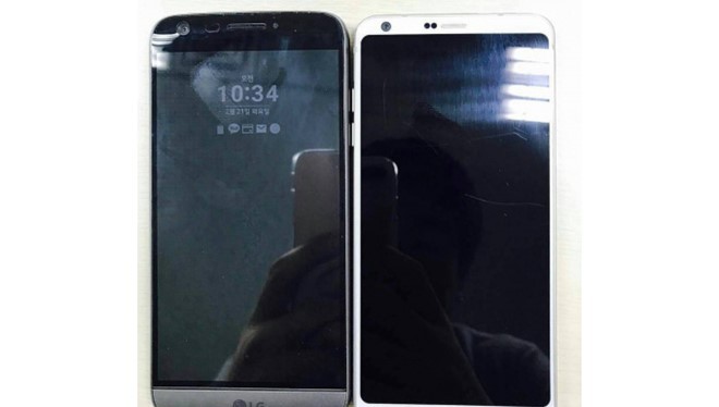Hình ảnh thực tế LG G6 và G5. Ảnh minh họa.
