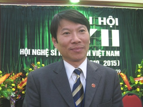 Ông Vũ Quốc Khánh, Chủ tịch Hội Nghệ sĩ Nhiếp ảnh Việt Nam. Ảnh: Báo Thể thao Văn hóa.