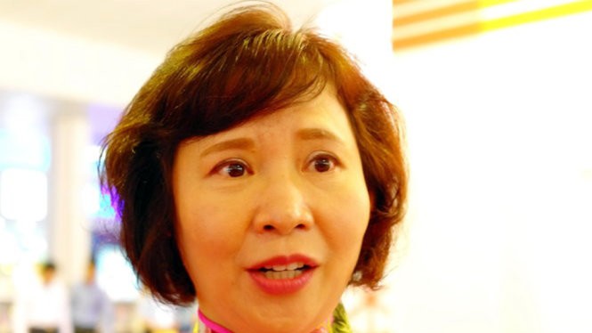 Bà Hồ Thị Kim Thoa. Nguồn Internet