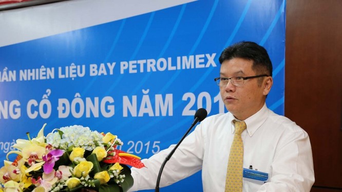 Tân Tổng Giám đốc Petrolimex Phạm Đức Thắng. Nguồn PLX