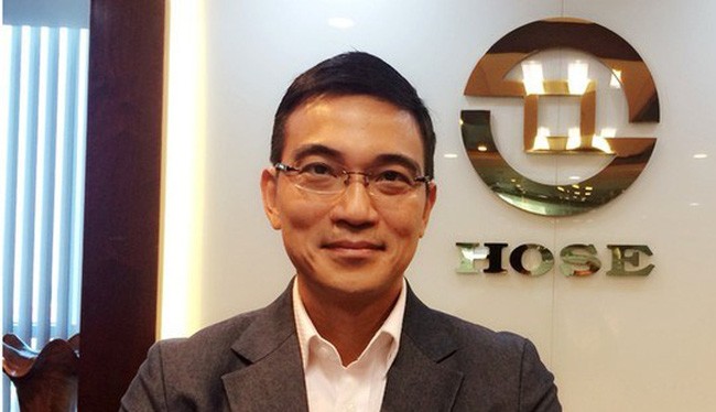 Ông Lê Hải Trà, thành viên HĐQT kiêm Phó Tổng Giám đốc được giao phụ trách HĐQT HOSE kể từ 3/8 - Ảnh: Trí thức trẻ