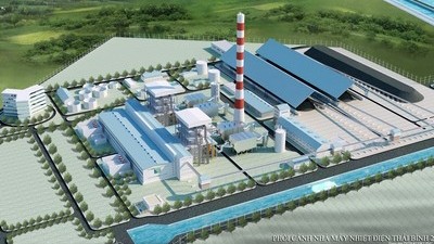 Nhà máy Nhiệt điện Thái Bình 2 - Ảnh: PVN
