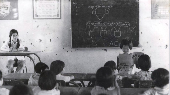 Môn tiếng Việt lớp 1 theo Công nghệ giáo dục giúp học sinh tự làm ra các khái niệm khoa học của ngôn ngữ học hiện đại về tiếng Việt.