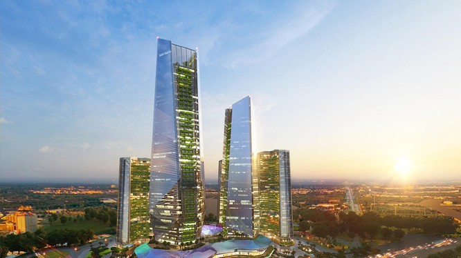 Tổ hợp tháp Tài chính – Khách sạn – Trung tâm thương mại Sunshine Empire.