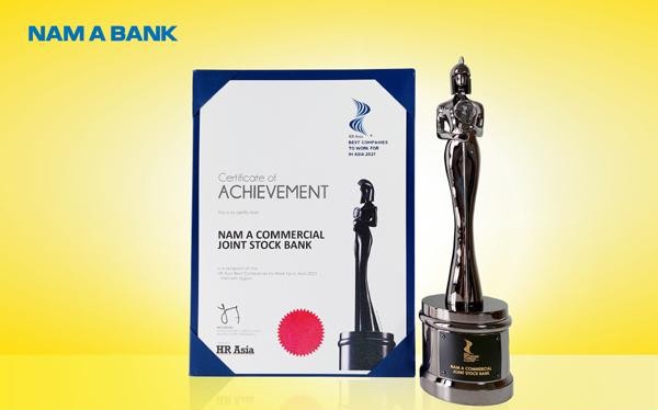 Đây là năm thứ hai liên tiếp Nam A Bank nhận giải thưởng uy tín này.