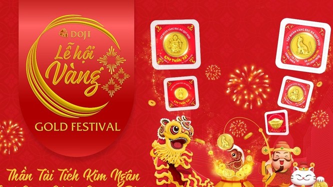Lần đầu tiên trên thị trường, một lễ hội vàng có quy mô lớn với nhiều hoạt động văn hóa truyền thống đặc sắc diễn ra tại Việt Nam