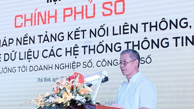 Thứ trưởng Nguyễn Thành Hưng phát biểu tại Hội thảo
