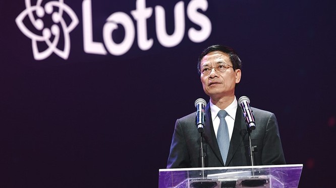 Bộ trưởng Nguyễn Mạnh Hùng phát biểu tại buổi Lễ