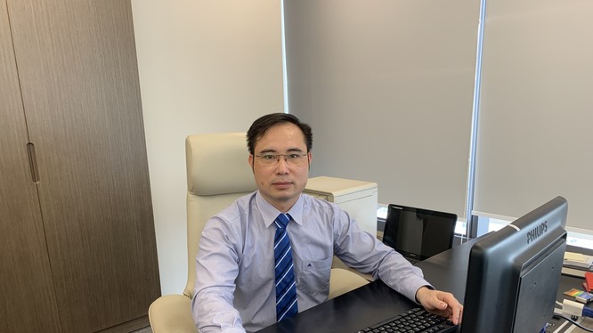 Ông Nguyễn Hữu Hạnh, Phó Cục trưởng Cục Tin hoc hóa 