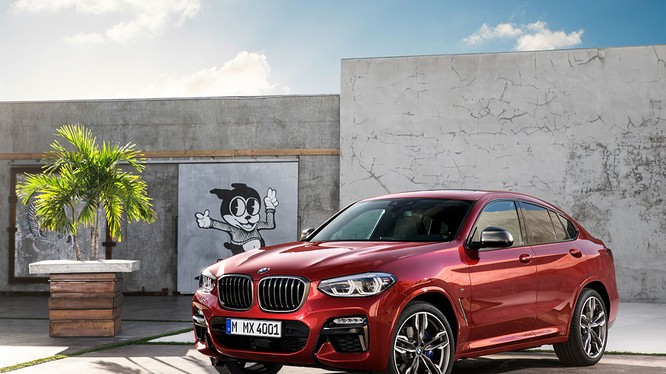 BMW X4 2019 có diện mạo phía trước giống hệt với X3 2018
