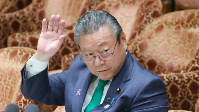 Bộ trưởng An ninh mạng Nhật Bản Yoshitaka Sakurada. ẢNH: AFP