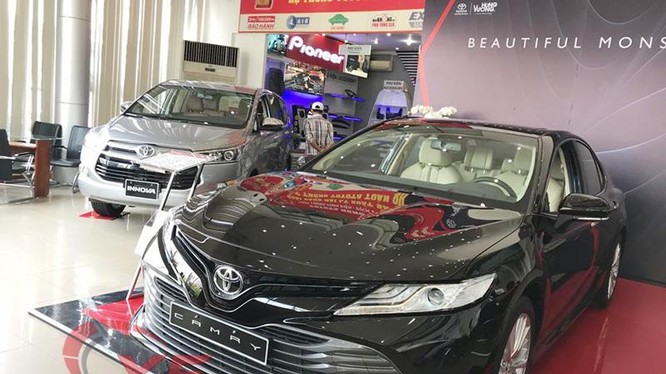 Toyota Camry 2019 ra mắt cuối tháng 4 vừa qua nên chưa đóng góp được nhiều doanh số cho Toyota