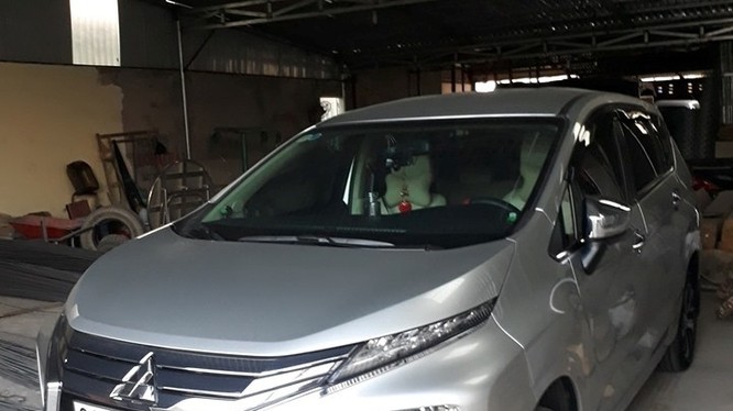 Chiếc xe Mitsubishi Xpander của anh Nghi được cho là bị lỗi hụt hơi khi tăng tốc. 