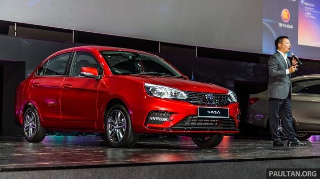 Phiên bản nâng cấp của chiếc sedan giá rẻ Proton Saga vừa được giới thiệu đến người tiêu dùng Malaysia. 
