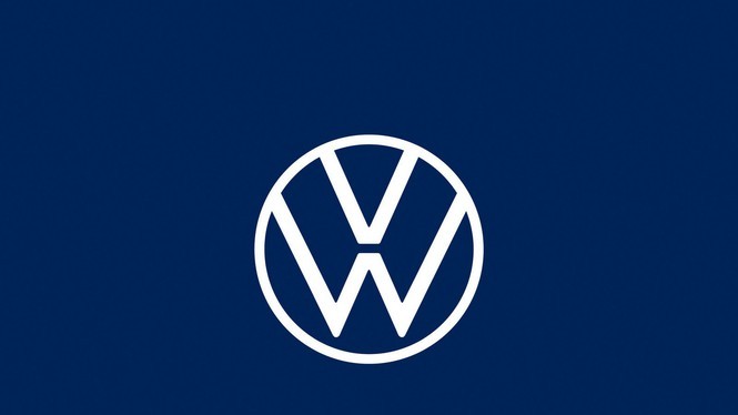 Logo mới với thiết kế phẳng của Volkswagen