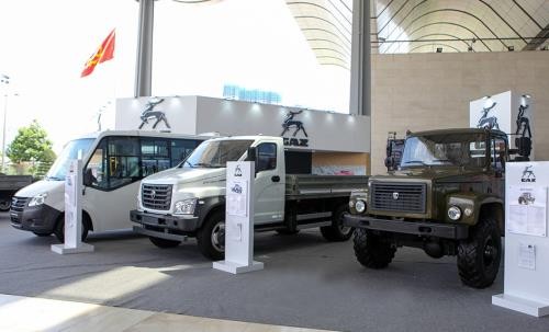 Các mẫu xe GAZ giới thiệu tại Vietnam AutoExpo 2018