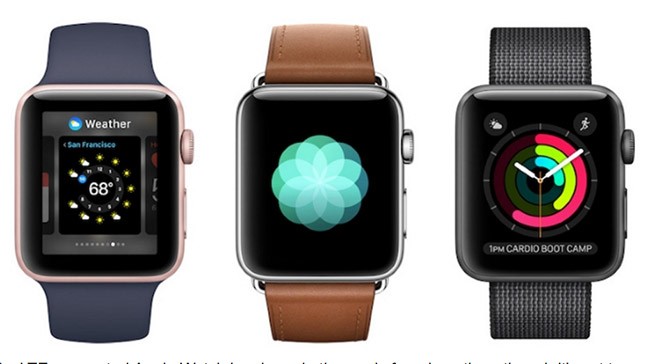 Apple Watch 3 với khe cắm SIM có thể dùng như một smartphone