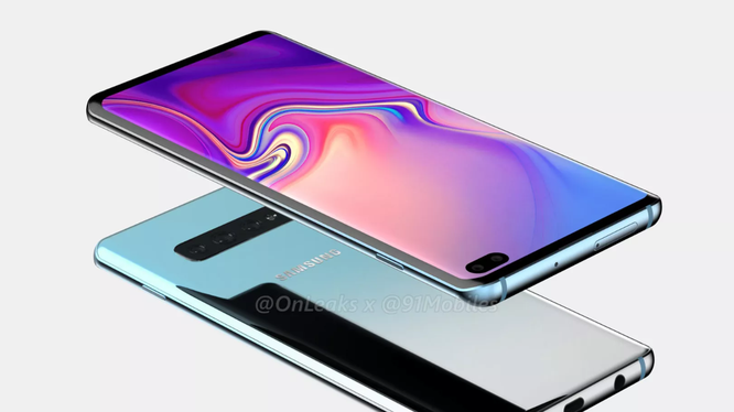 Ảnh dựng Galaxy S10+ (Phone Arena)