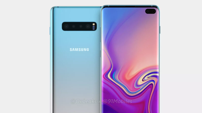 Ảnh dựng Galaxy S10+ (Phone Arena)