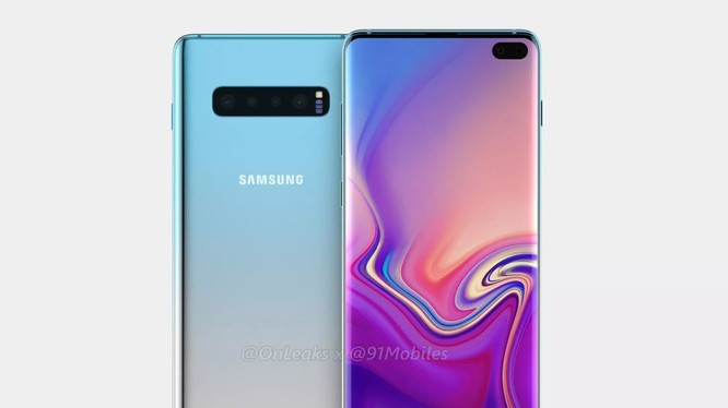 ảnh dựng Galaxy S10+ (nguồn: Phone Arena)