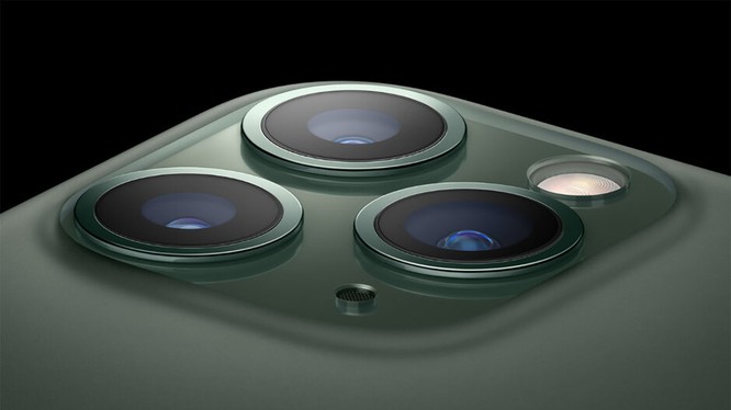 Cụm camera của iPhone 11 (ảnh Apple)