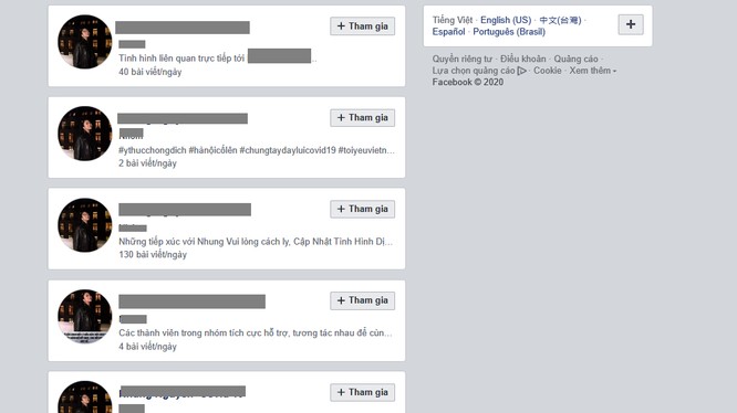Rất nhiều tài khoản giả mạo và ăn theo đã xuất hiện trên Facebook