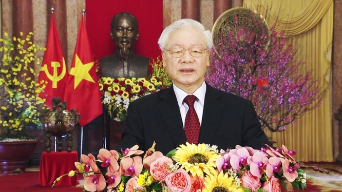 Tổng Bí thư, Chủ tịch nước Nguyễn Phú Trọng chúc Tết 2021