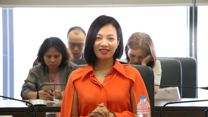 Bà Nguyễn Hiền Phương – Phó Tổng Giám đốc Hanoi Telecom.