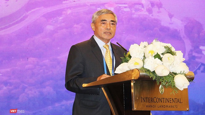 Chủ tịch VDCA Nguyễn Minh Hồng phát biểu tại sự kiện