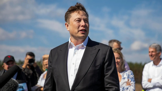 Ti phú Elon Musk tin tưởng vào tương lai tươi sáng của Twitter (ảnh Getty Images)