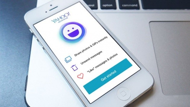 Giao diện của Yahoo Messenger phiên bản mới.