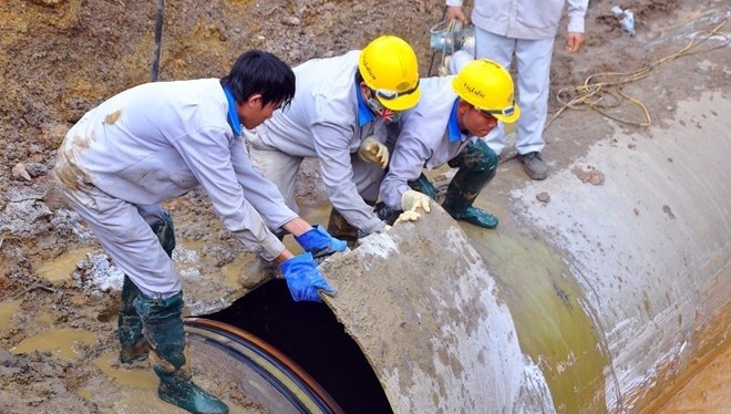 Đường ống nước sông Đà lại tiếp tục gặp sự cố - (Ảnh minh họa)