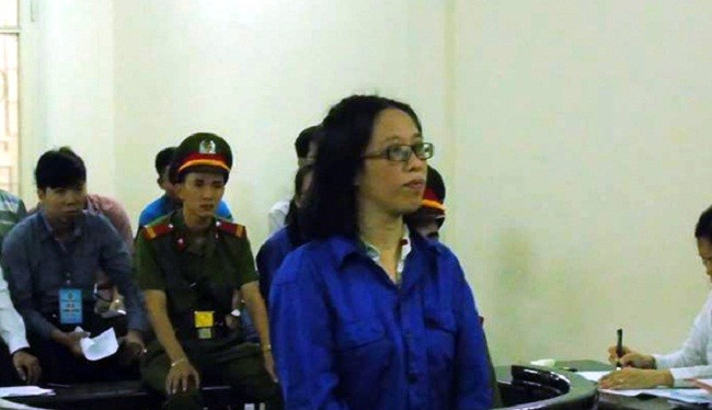 Bị cáo Huỳnh Thị Bảo Ngọc - (Nguồn Internet0