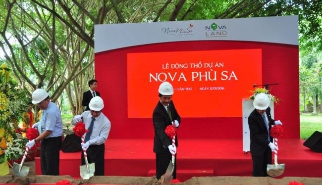 Lễ khởi công dự án Serai Nova Phù Sa Resort. (Ảnh: Internet)