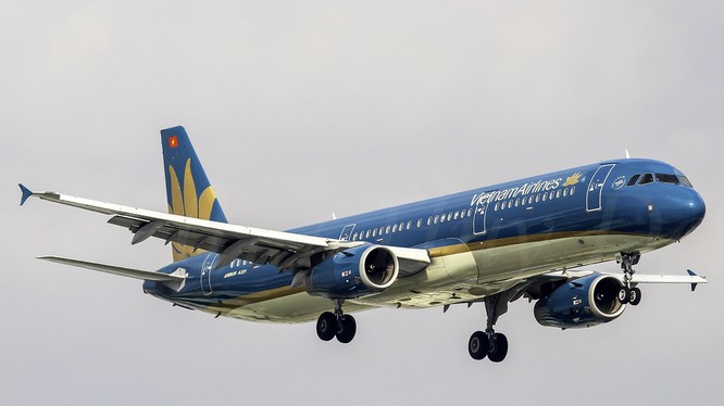 Một tàu bay Airbus321 của Vietnam Airlines.