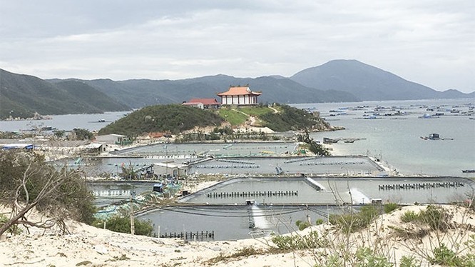 Một góc vịnh Vân Phong. (Ảnh: Báo Khánh Hòa)