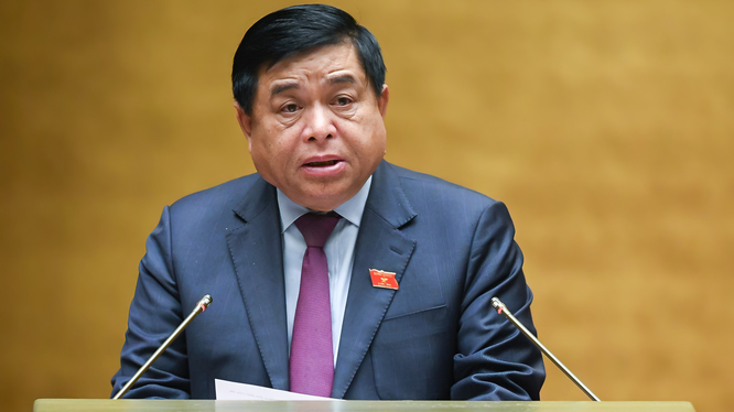 Bộ trưởng Bộ Kế hoạch và Đầu tư Nguyễn Chí Dũng (Ảnh: quochoi.vn)