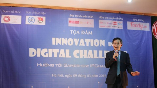  Ông Trần Đăng Tuấn: "Nội dung số được xem là một lĩnh vực luôn luôn mới, là một lĩnh vực trẻ cả về công nghệ và nội dung do đó nó luôn thuộc về các bạn trẻ".