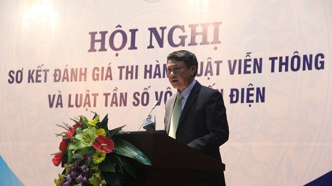 Thứ trưởng Bộ TT-TT Phạm Hồng Hải đánh giá Luật Viễn thông đã đáp ứng tốt nhu cầu phát triển của xã hội (Ảnh: ĐK.)