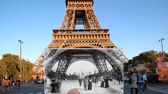 Paris xưa và nay qua những bức ảnh độc nhất
