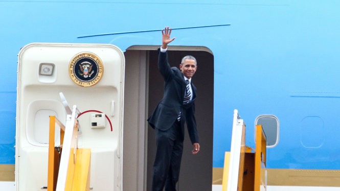 Tổng thống Obama đã kết thúc chuyến thăm chính thức Việt Nam