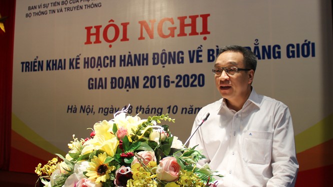 Thứ trưởng Phan Tâm phát biểu tại Hội nghị